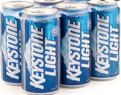 Keystone Light low in alcohol?