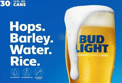 Bud Light is classified as an American Light Lager