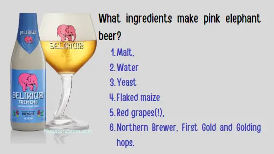 Delirium Tremens Beer ingredients