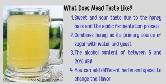 What does Mead taste like- Flavor, alcohol content and ingredients