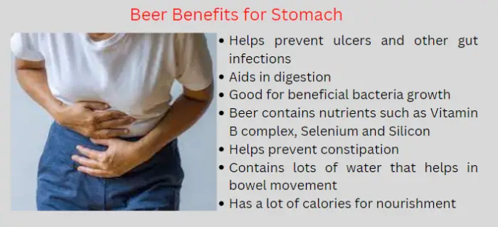 Beer Benefits for Stomach