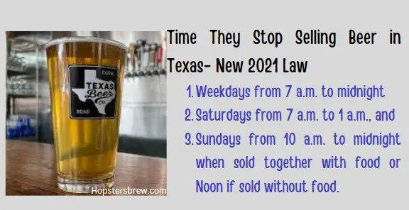 Time They Stop Selling Beer in Texas On Friday