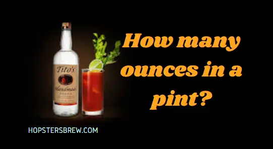 How many ounces are in a pint of hard liquor in the USA and UK?
