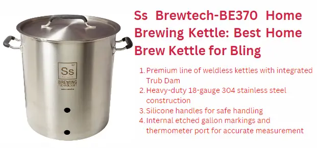 SS Brewtech-BE370 Home Brewing Kettle